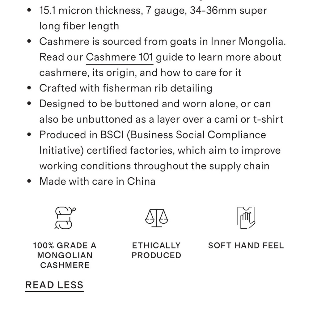 Quince Beige Mongolian Cashmere Sweater Vest - Picture 8 of 8